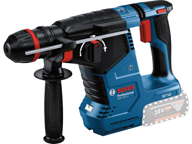 Akumulatorsko vrtalno kladivo Bosch z vpenjalno glavo ONECHUCK GBH 187-LI, 0611923120